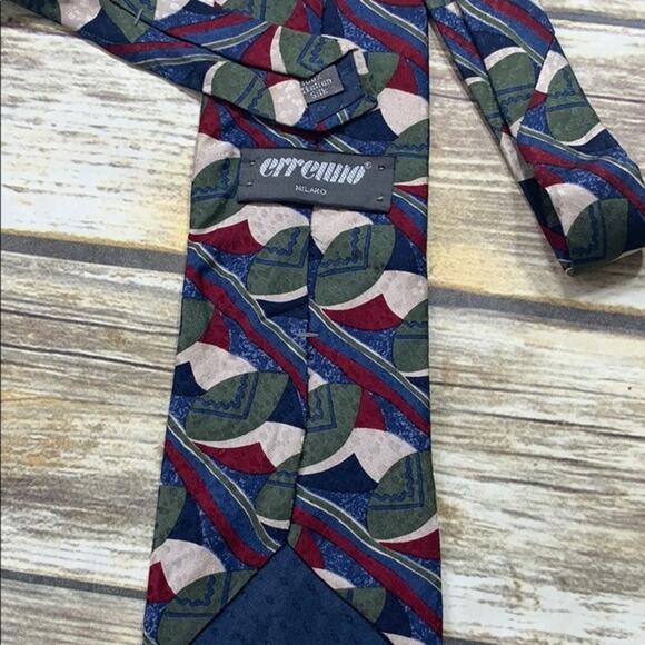 Ereemo vintage Italian Silk tie - Picture 3 of 3